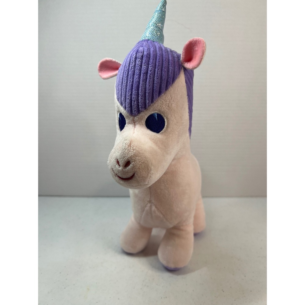 Kohls Cares Unicorn Plush Pink Purple Corduroy Mane Glitter Horn Stars 3804